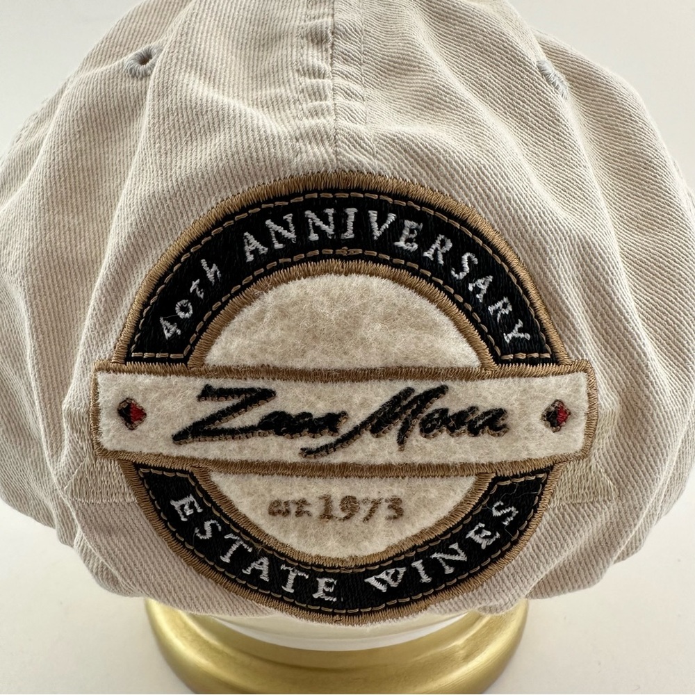 Zaca Mesa Winery & Vineyards 40th Anniversary est1973 Flexfit Dad Hat Fitted Cap - Picture 7 of 12